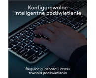 LOGITECH Klawiatura MX Keys S for Mac Space Grey US 920-011637 - 1261398 - zdjęcie 7